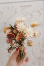 Small Dried flowers bunch, strawflowers, RTS