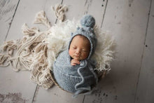 Black knitted alpaca wrap, dark, white, sage, layer, newborn, made to order