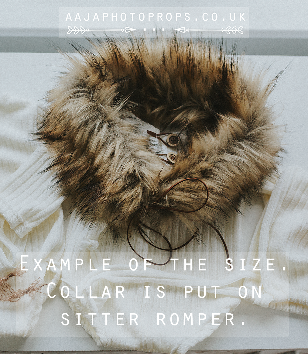 Toddler fur collar deals