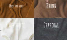 Baby Newborn romper, hooded, blue, buttons, made to order