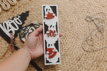 Wooden Halloween decorations, set of 3, ornaments, black, ghost, RTS