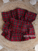 Quilt blanket, pillow set, Christmas, checked, tartan, red, green, RTS