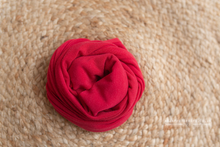 Baby newborn  wrap, red, RTS