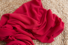 Baby newborn  wrap, red, RTS