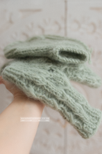 Baby newborn sweater and bloomers, Green, sage, vintage, RTS