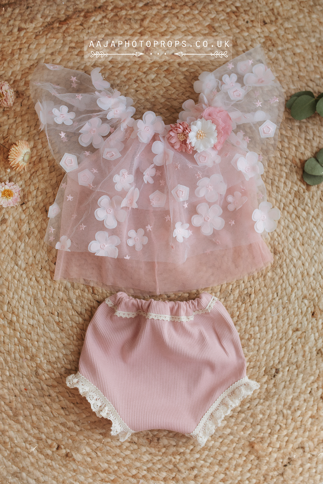 6-12 months size girl pink, blush top nappy cover, vintage style, boho, RTS