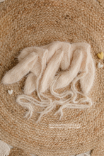 Baby newborn bunny bonnet, fluffy, ears, creamy beige, Easter, rabbit, bunny, RTS