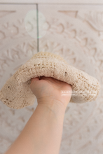 Vintage layer, beige, floral, fringe, boho, RTS