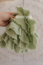 Boho layer, pillow, set, pastel green, vintage, made to order