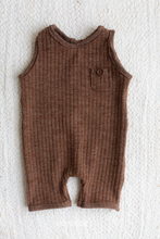 9-12 months size baby romper, blue, grey, made to order