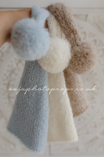 Baby newborn sleepy hat , knitted, long, Made to order