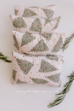 Newborn Posing pillow, green, white, Christmas tree, RTS