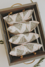 Newborn Posing pillow, green, white, Christmas tree, RTS