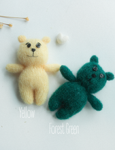 Baby newborn posing toy, bear, pastel, off white, grey, stuffie, lovie, made to order