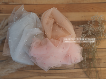 Pearl tulle layer, pink, off white, RTS